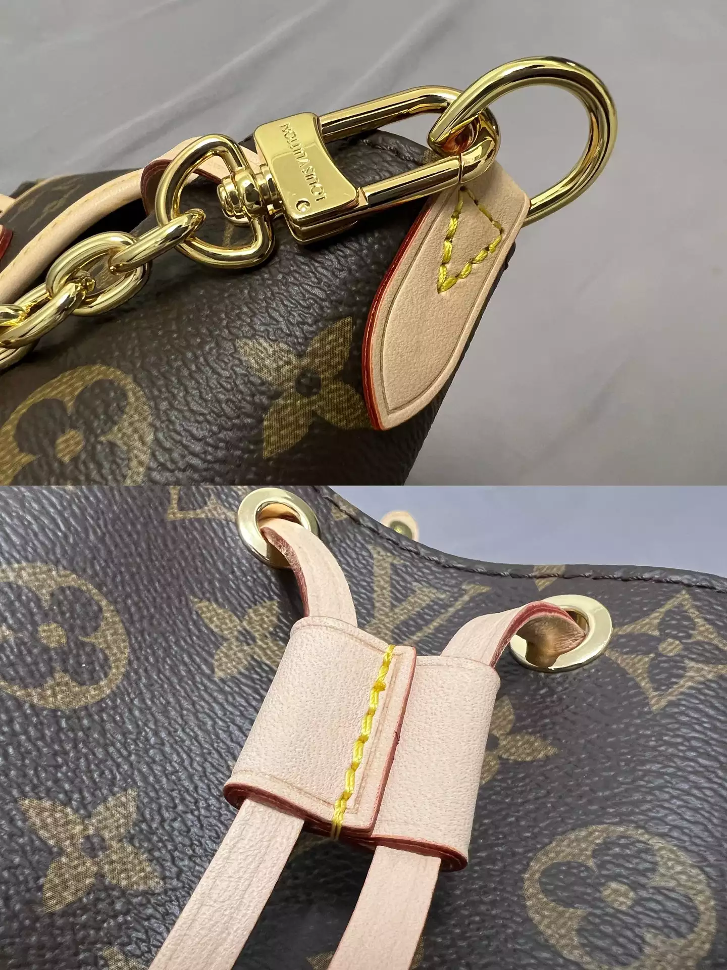 LV Excursion PM Monogram Brown Backpack - Repbags.is - Image 10