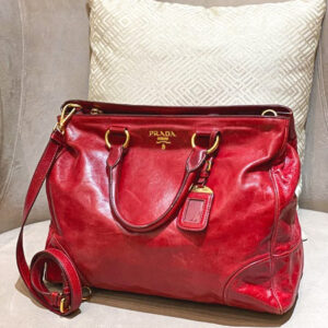 Prada Red Shoulder Bag