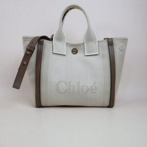 Chloe Bicolor Carry Tote Medium Bag
