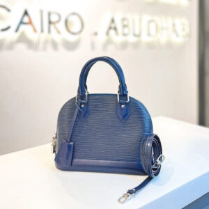 Louis Vuitton Blue Alma BB Bag