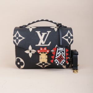 Louis Vuitton Bicolor Giant Crafty Empreinte Monogram Pochette Metis Crossbody Bag