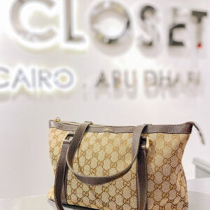 Gucci Bicolor GG Abbey Tote Bag