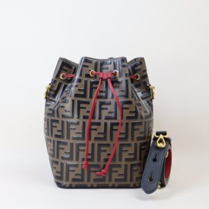 Fendi Bicolor FF Mon Tresor Bucket Bag