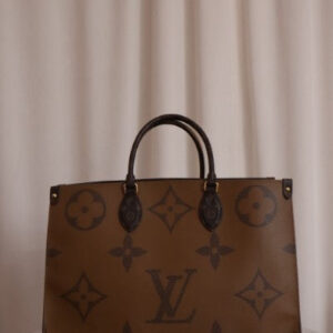 Louis Vuitton Bicolor Monogram Reverse Onthego GM Bag