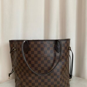 Louis Vuitton Damier Ebene Neverfull MM Bag