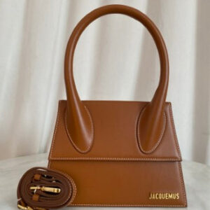 Jacquemus Camel Le Chiquito Grand Tote Bag