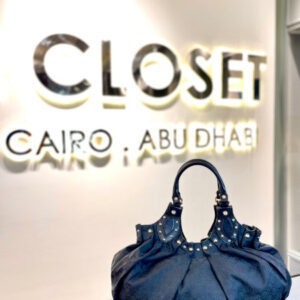 Gucci Black GG Studded Pelham Bag