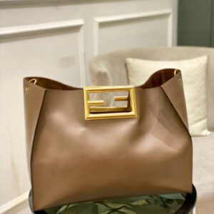Fendi Brown Way Tote Large Bag