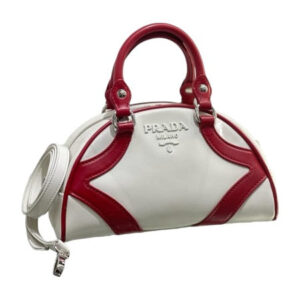 Prada Bicolor Bowling Bag