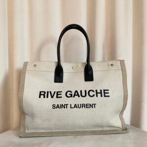 YSL Tricolor Rive Gauche Tote Large Bag