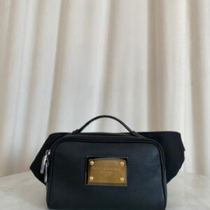 Dolce & Gabbana Black Waist Bag