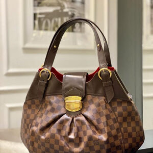 Louis Vuitton Ebene Sistina Bag