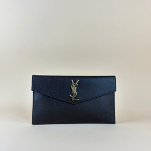YSL Black Uptown Pouch