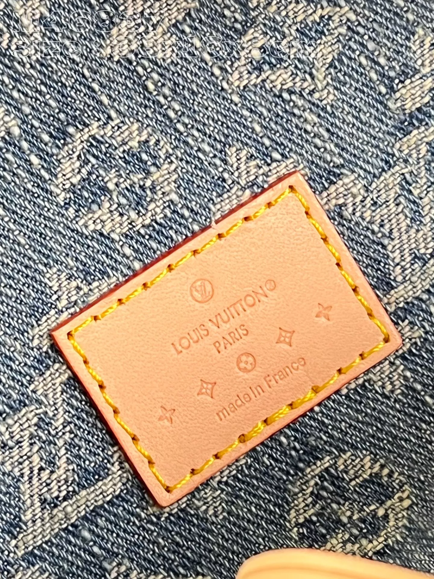 LV High Rise Monogram Denim - ReplicaBags.is - Image 11