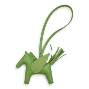 Pegasus PM Vert Criquet Bag Accessory in Milo/Swift