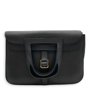 Halzan 25 Black in Clemence, Gold hardware