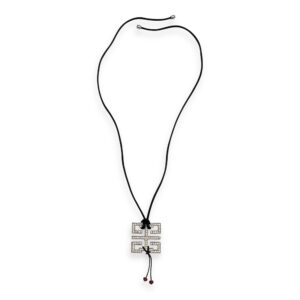 Le Baiser du Dragon Pendant in White Gold Hardware
