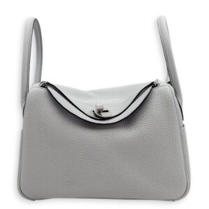 Lindy 26 Blue Pale in Clemence, Palladium hardware