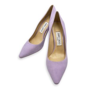 Romy 85 Suede 37.5 Purple Heels