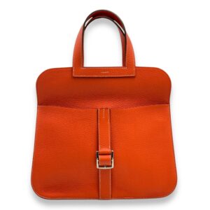 Halzan 31 Orange Poppy in Clemence, Palladium hardware