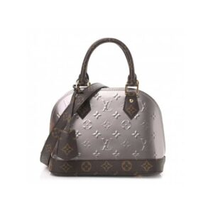 Alma BB Vernis Monogram Taupe Metallise