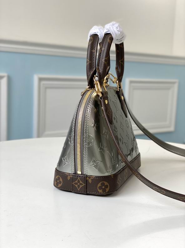 Alma BB Vernis Monogram Taupe Metallise - Image 4