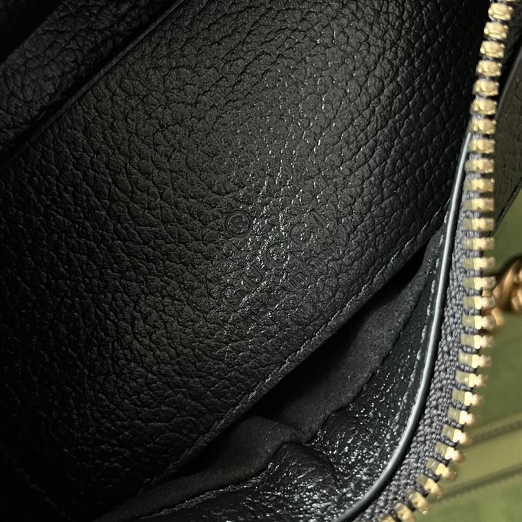 Aphrodite small shoulder bag Black soft leather - GB112 - Image 8