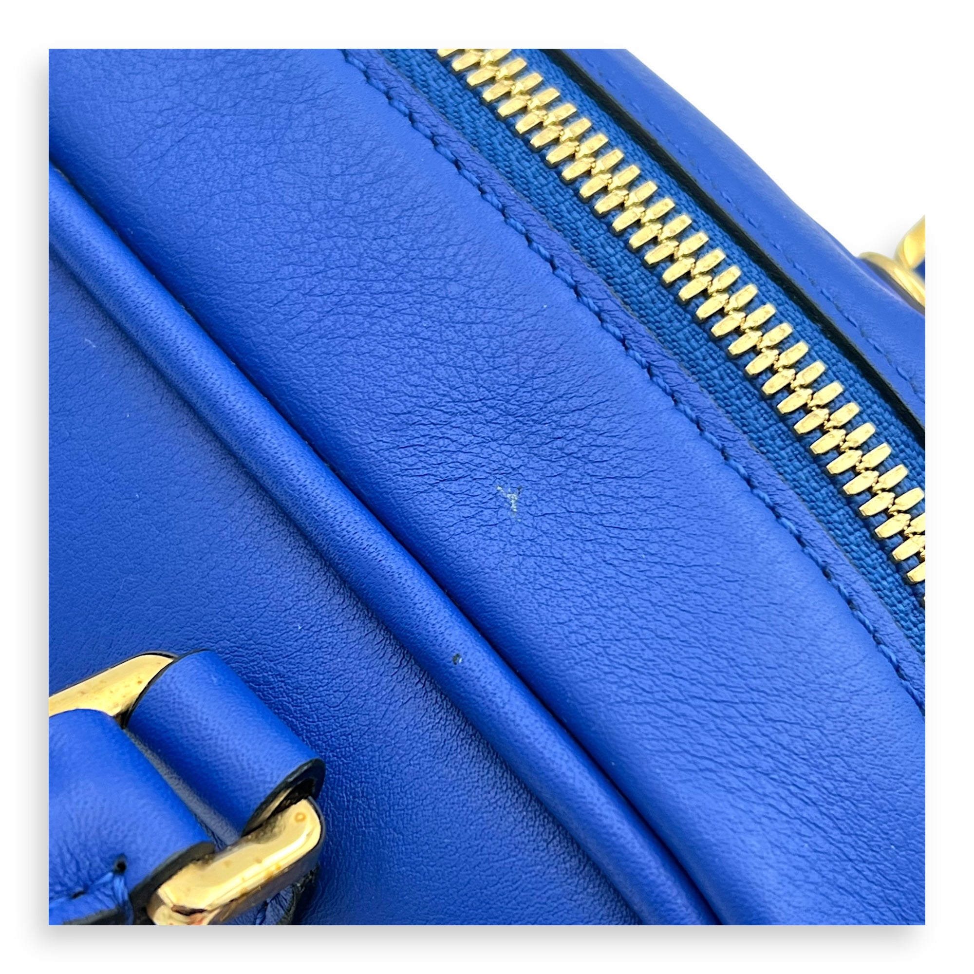 Amazona 19 Brown Top Handle Bag in Calfskin, Gold hardware - Image 9