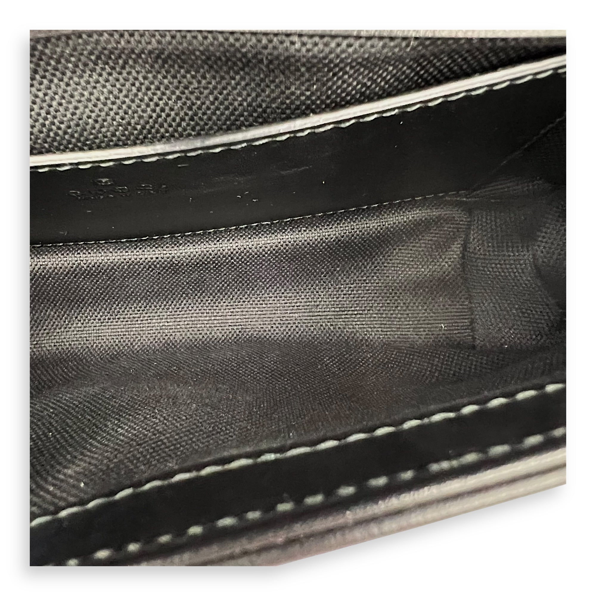 GG Marmont Shoulder Bag Small Black in Calfskin, black hardware - Image 13