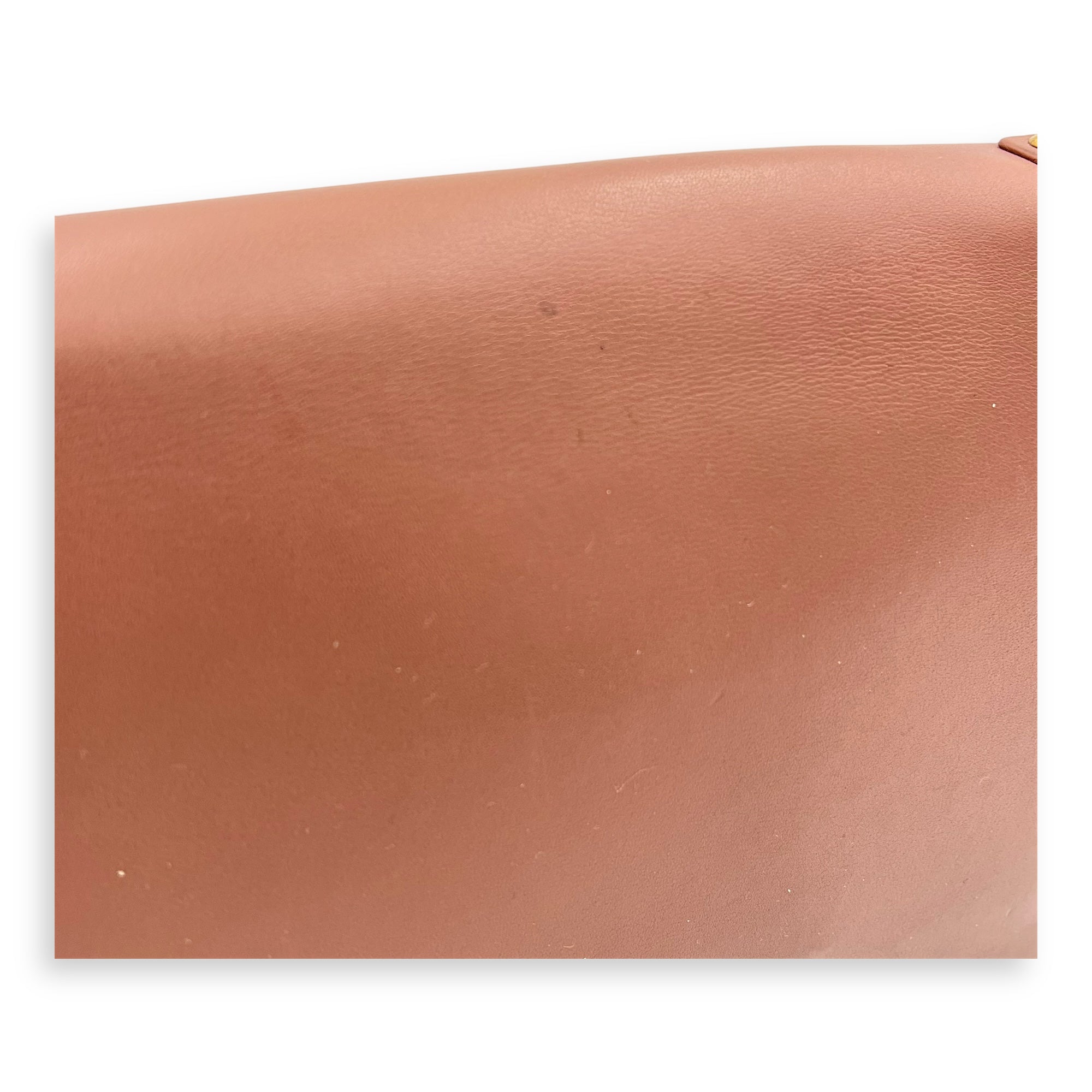 J'adior Shoulder Bag Beige in Calfskin, Gold hardware - Image 11