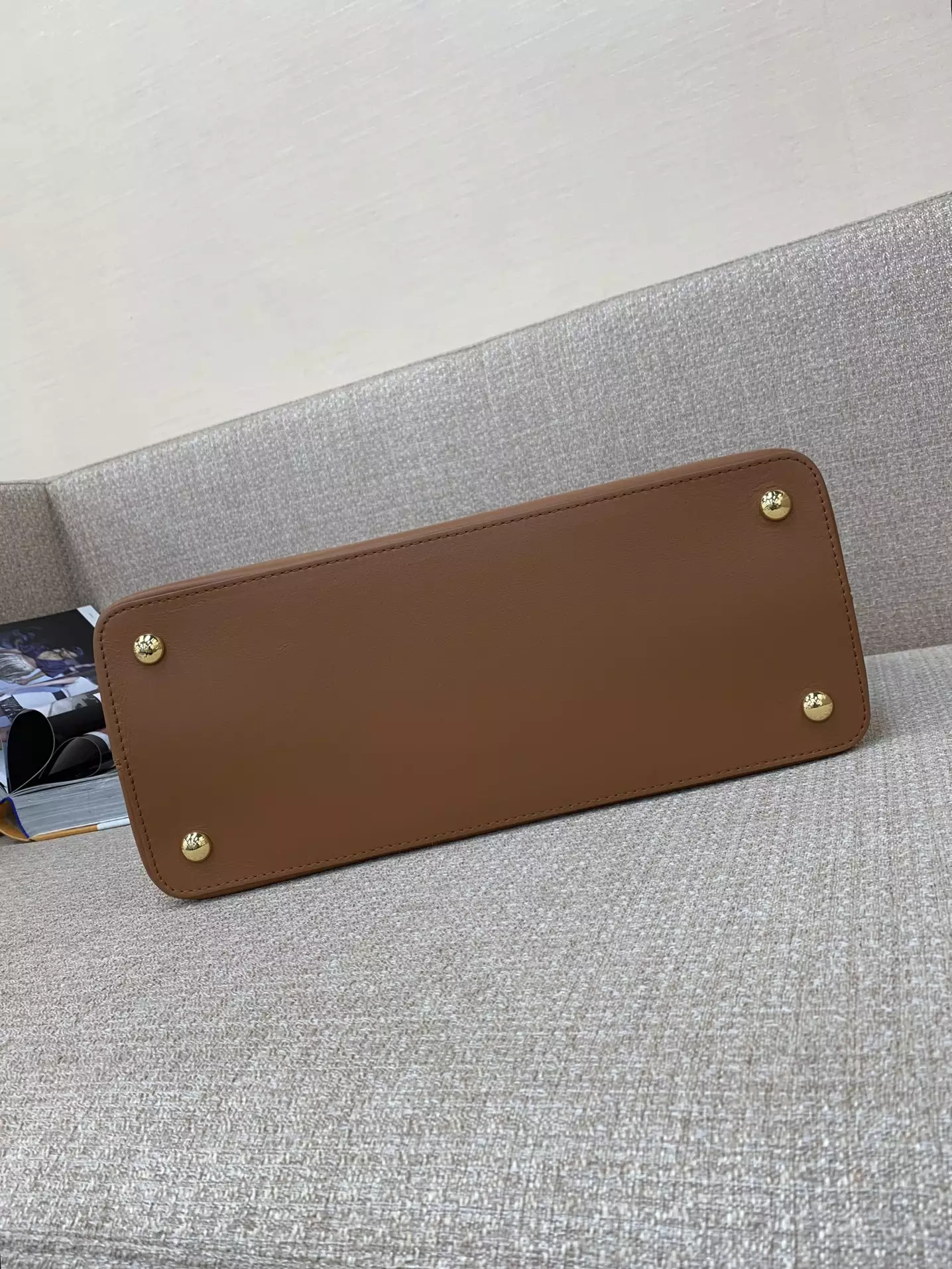 Capucines GM Souple Cognac Smooth Taurillon - Repbags.ru - Image 11