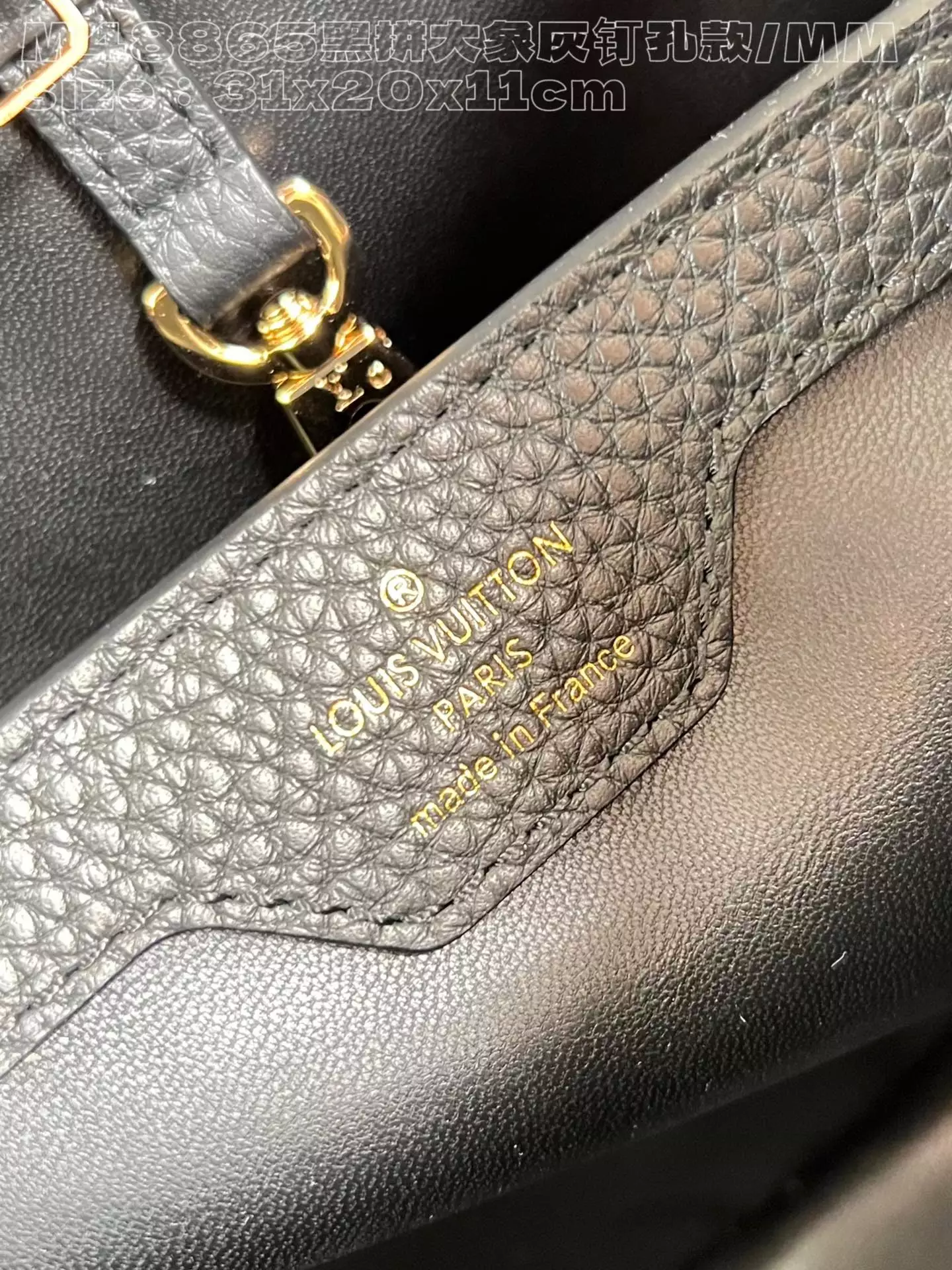 Capucines MM Capucines Black/Fusain - Repbags.ru - Image 11