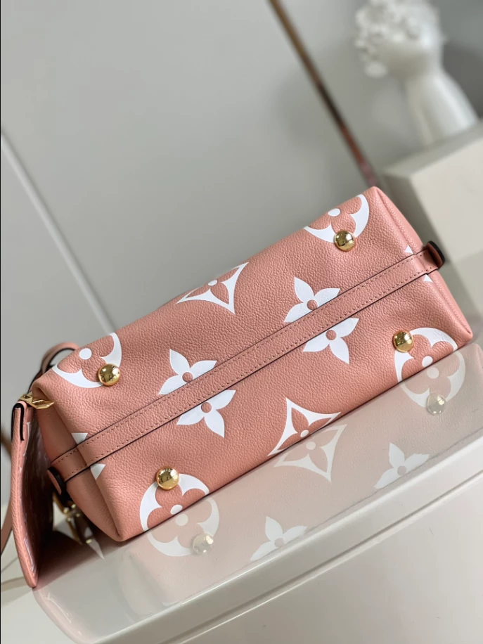 CarryAll PM Bicolor Monogram Empreinte Leather Bag - LB302 - Image 5