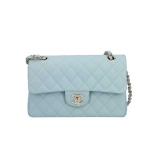 Chanel Small Double Flap Bag Light Blue