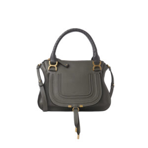 Chloé Marcie Elephant Grey Double Carry Bag - Repbags.ru