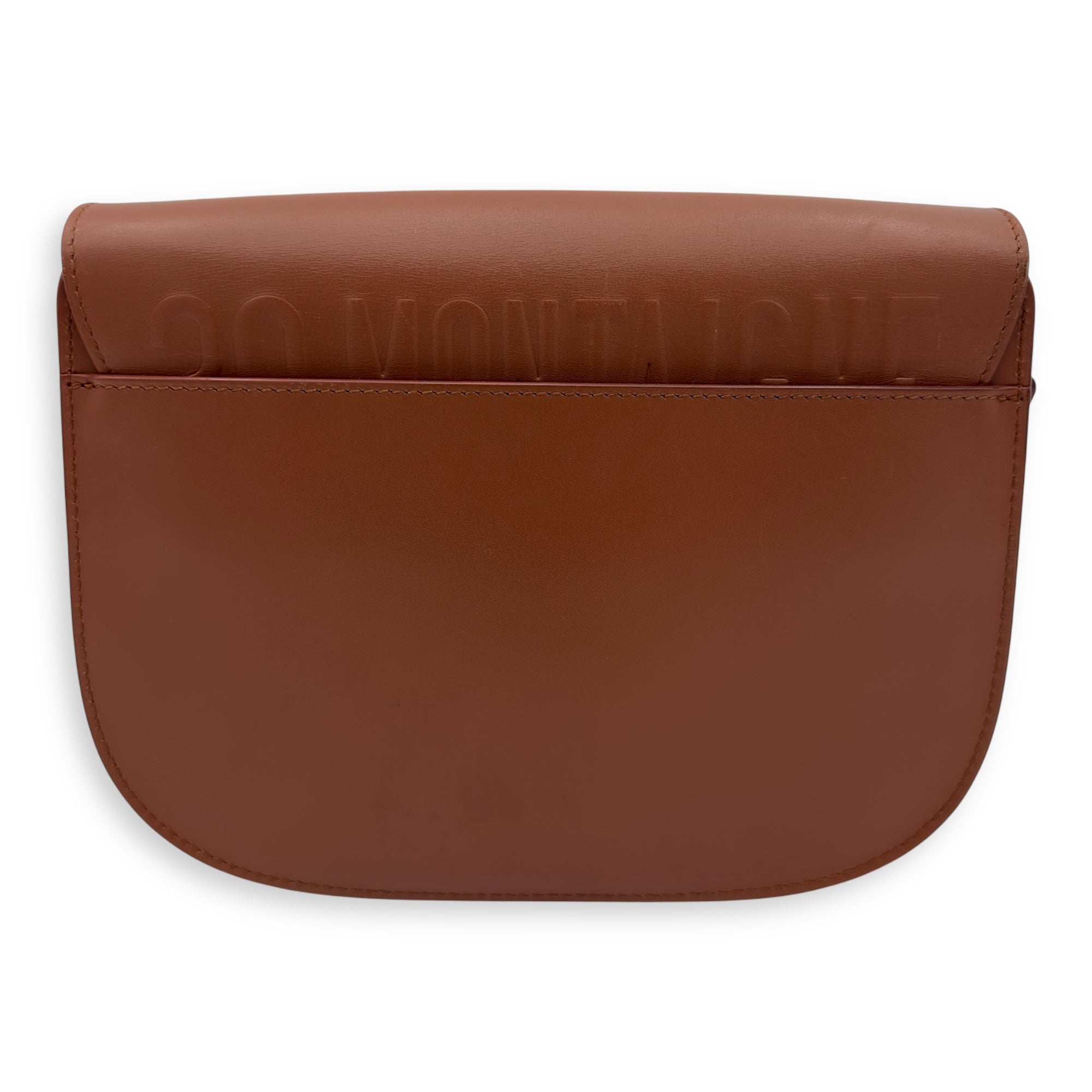 Bobby Shoulder Bag Brown in Calfskin, Gold hardware - Image 3