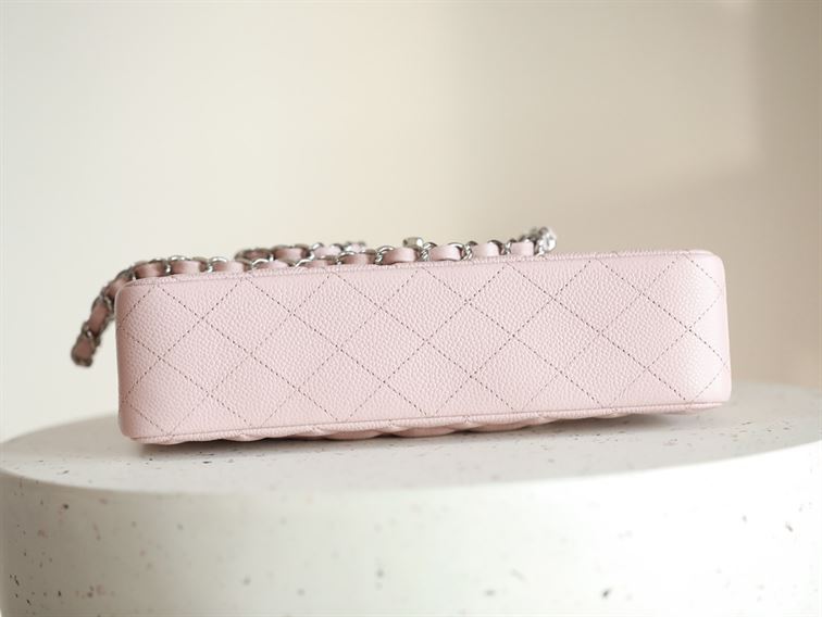 Classic Medium Double Flap Rose Clair - Image 7