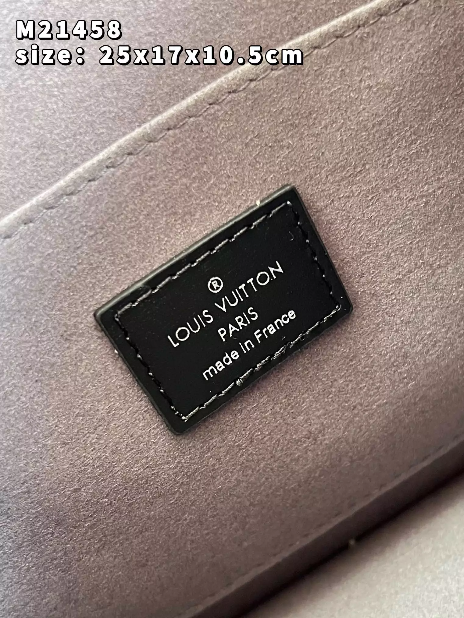 Dauphine MM Grey Denim Textile Jacquard - Repbags.ru - Image 9