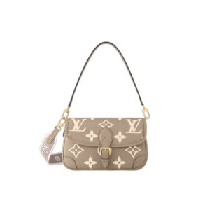 Diane Monogram Empreinte Tourterelle Beige/Cream - Repbags.ru