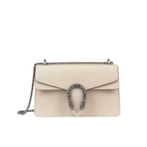Dionysus small shoulder bag White leather