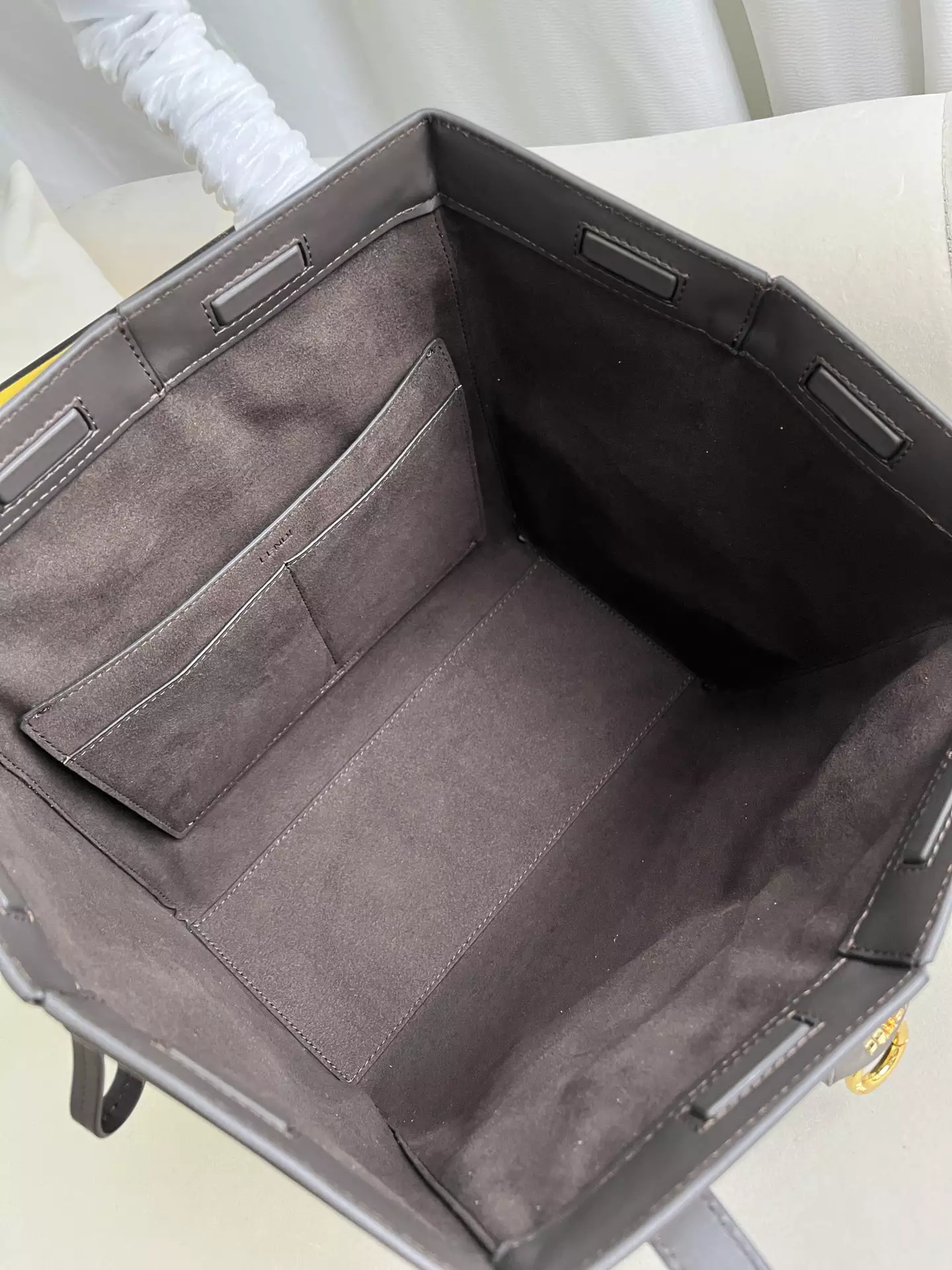 Fendi Origami Medium Brown FF Jacquard Bag - Repbags.ru - Image 8