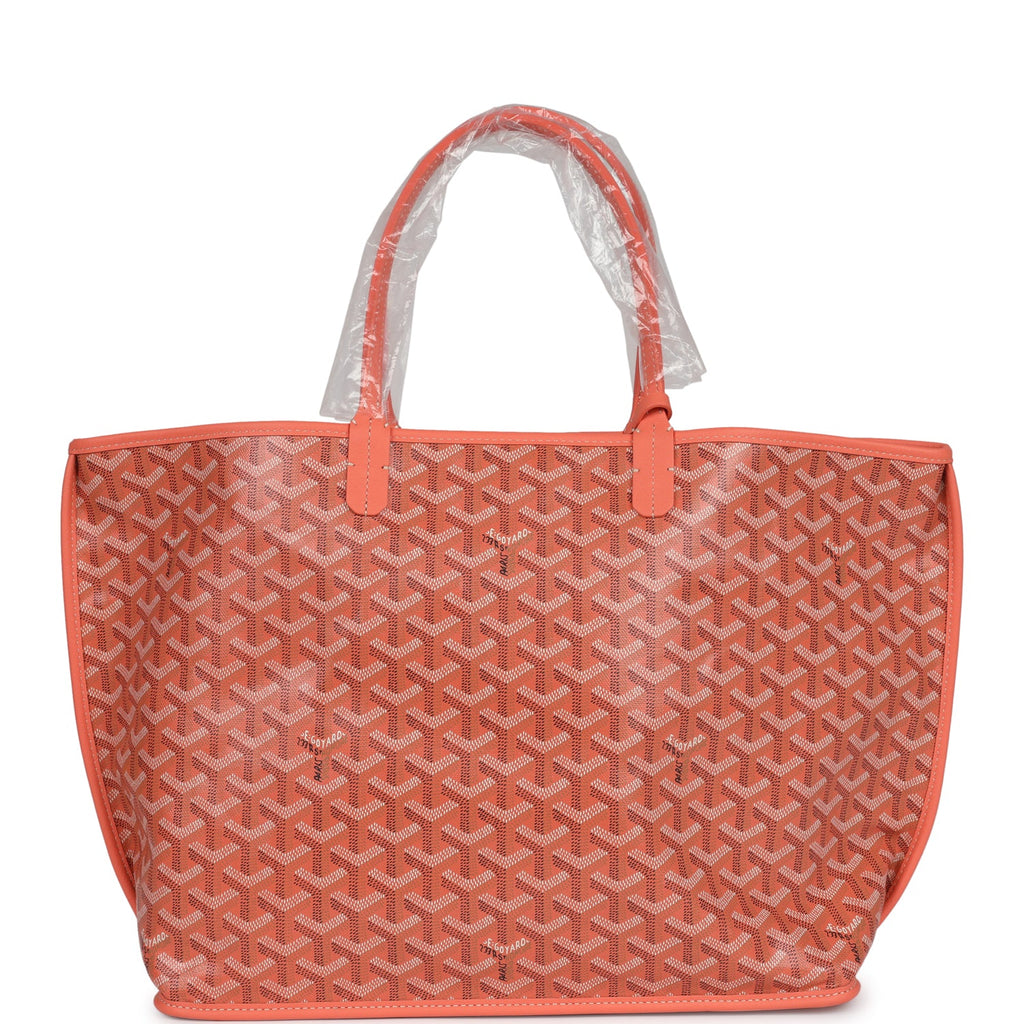 Goyard Goyardine Coral Anjou PM Embroidered Seahorse Bag Palladium Hardware - Image 6