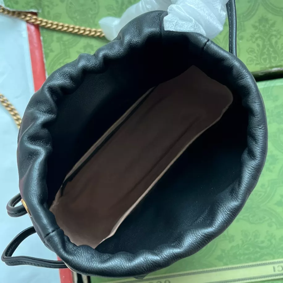GG Marmont Mini Bucket Bag - Image 11