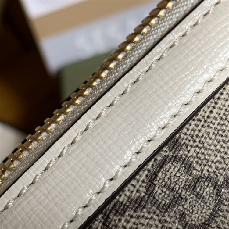 Gucci Horsebit 1955 mini top handle bag Beige/ebony GG Supreme canvas - GB104 - Image 8