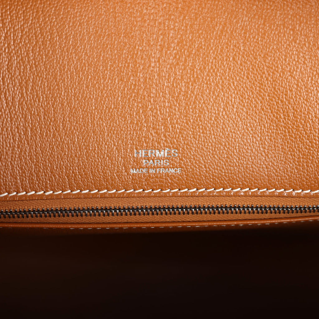 Hermes Birkin Sellier 30 "Zouaves Et Dragons" Naturel Sable Butler Palladium Hardware - Image 9