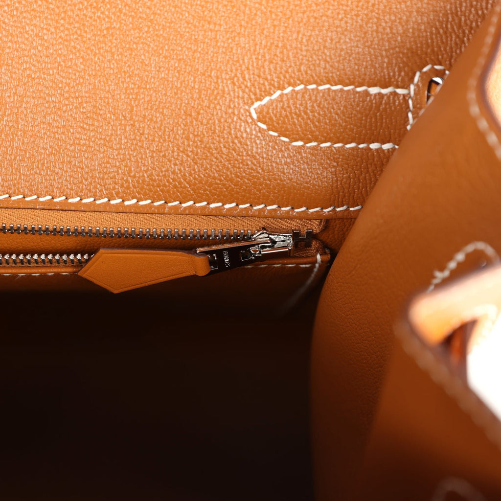 Hermes Birkin Sellier 30 "Zouaves Et Dragons" Naturel Sable Butler Palladium Hardware - Image 10