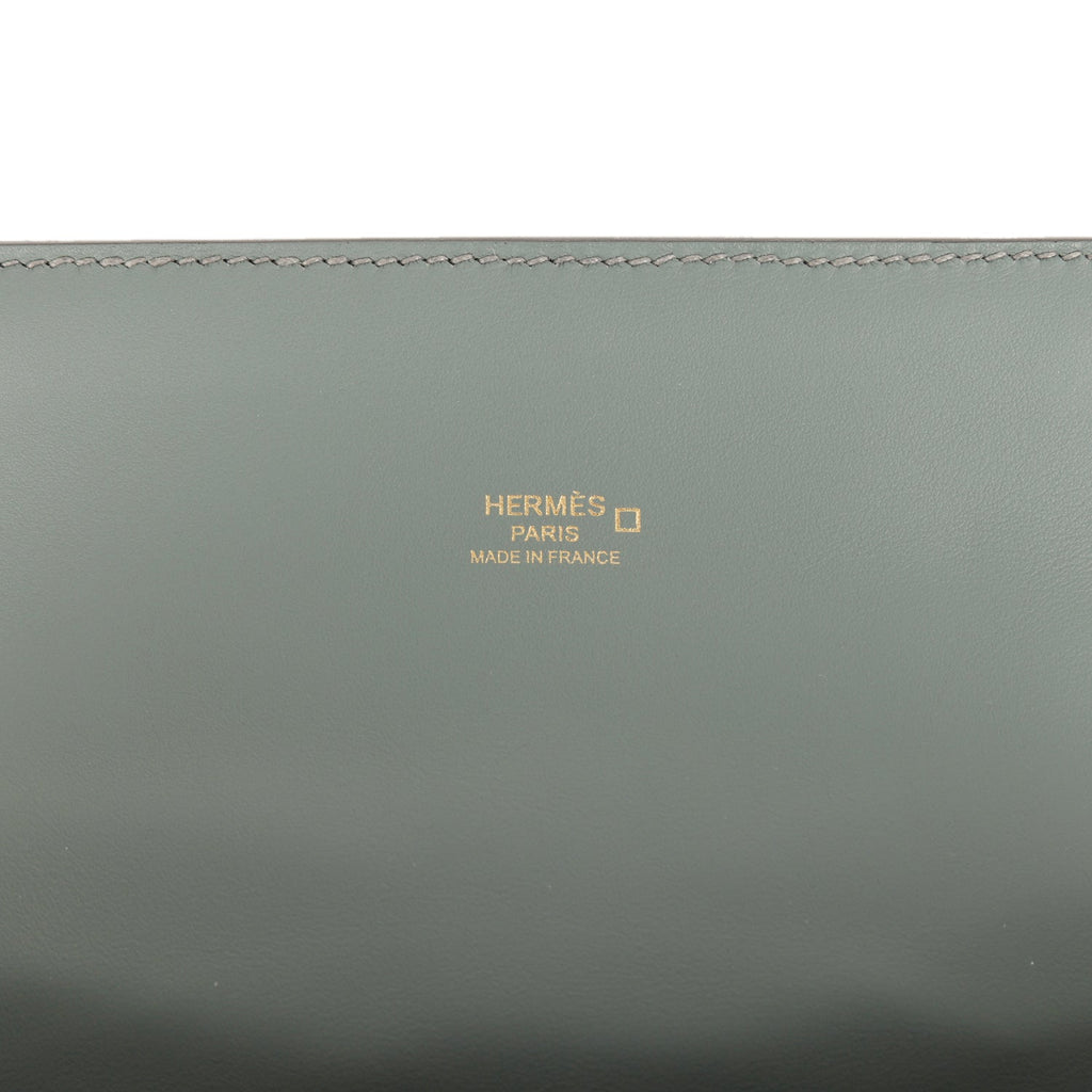Hermes Maximors II Bag Gris Ciment Matte Alligator Permabrass Hardware - Image 8