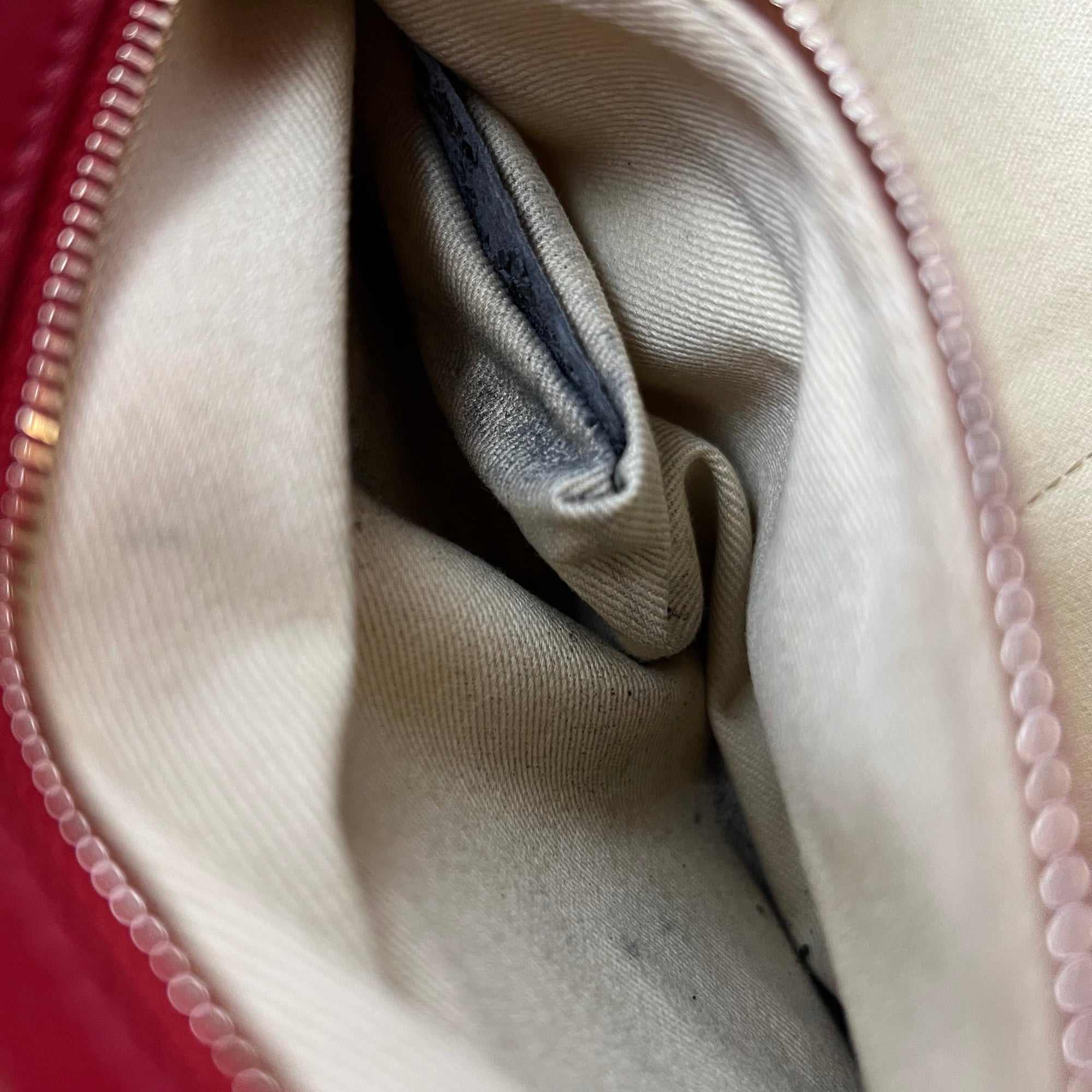 Rockstud Top Handle Bag Red in Calfskin, Gold hardware - Image 20