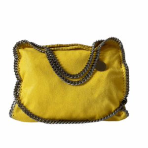 Stella Mccartney Yellow Falabella Tote Bag