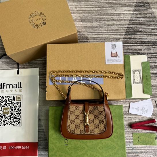 Jackie 1961 crystal GG mini shoulder bag - Image 3